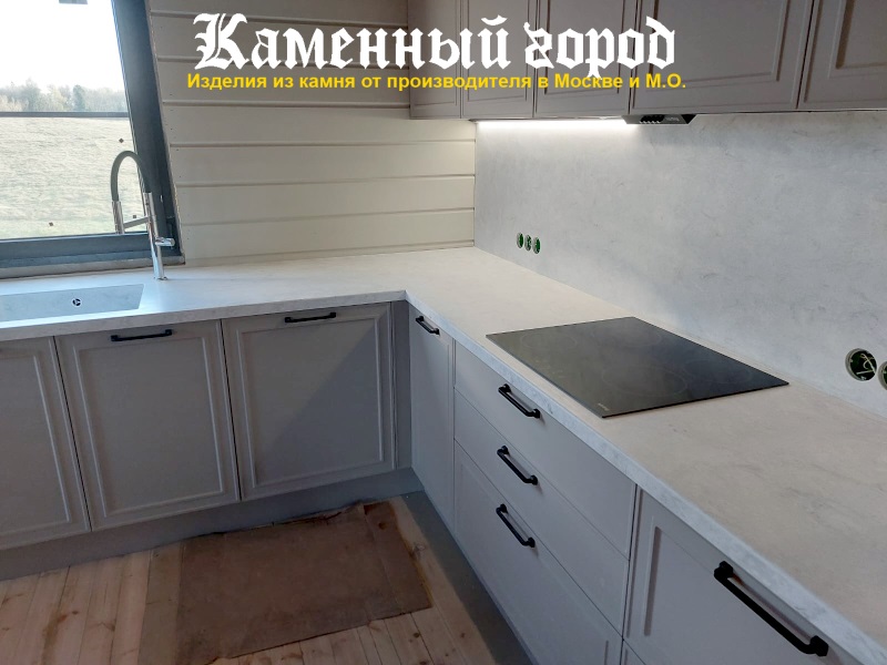 Кухня под заказ из искусственного камня GRANDEX ☎️ +7(495) 762-64-72 