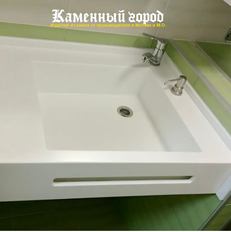 Мойка в ванной комнате из искусственного камня - г.Москва ☎️ +7(495) 762-64-72 