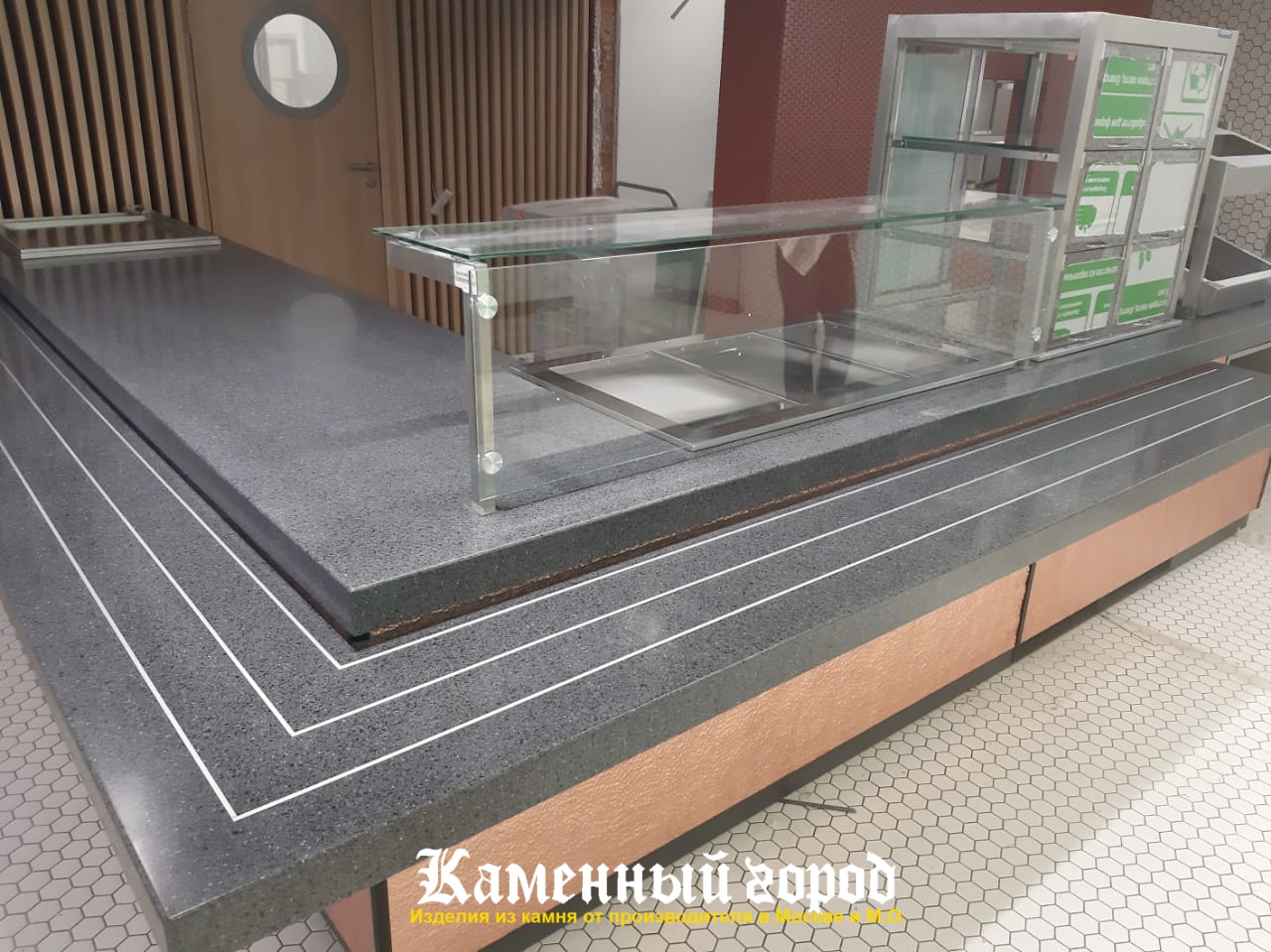 Столешница для столовой из искусственного камня LG Hi Macs - Москва