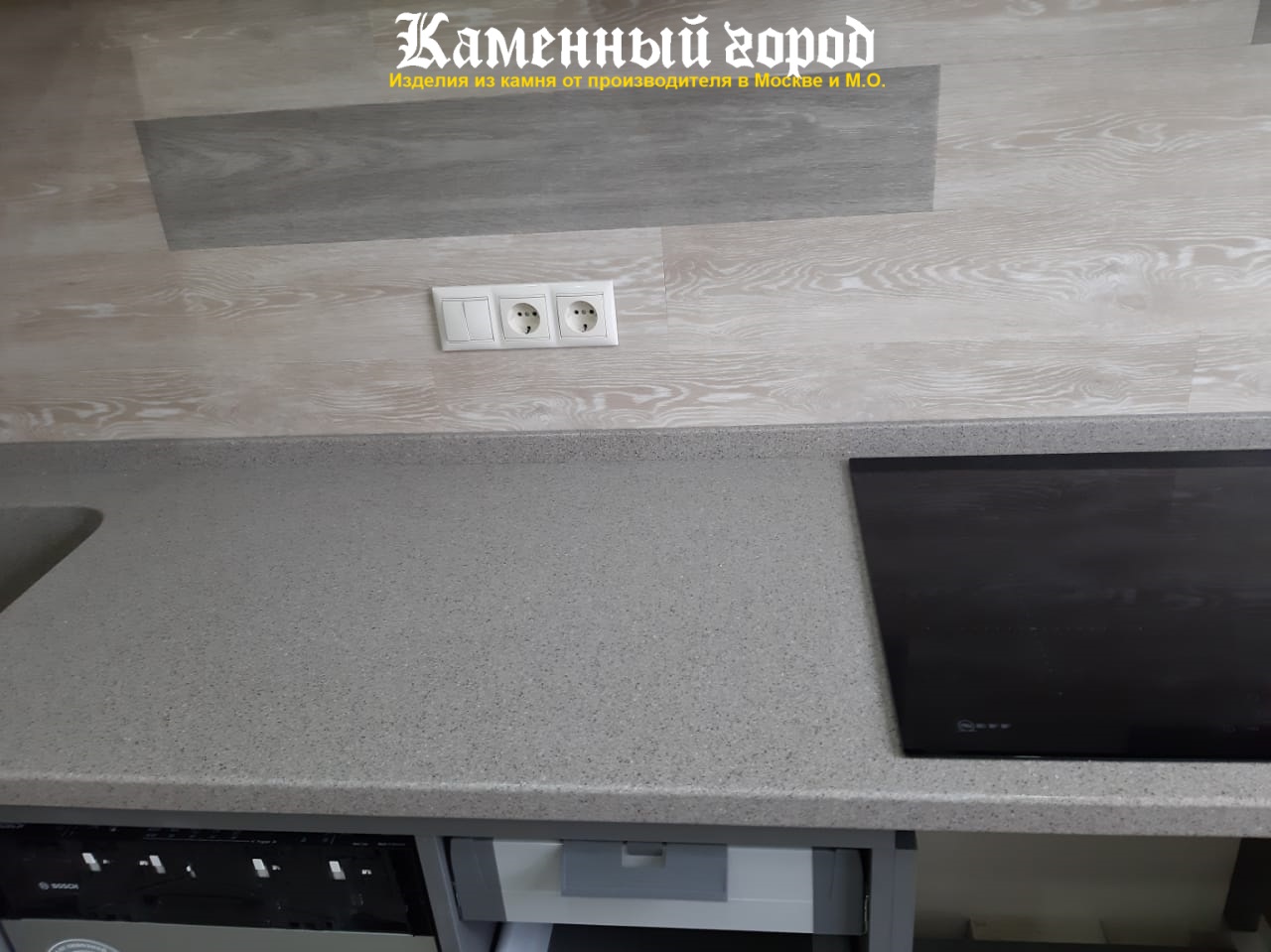 Кухня из искусственного камня LG HI-MACS - г.Москва